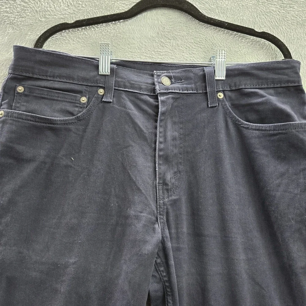 Levi's 511 Men Jeans 34X34 Blue 5 Pocket Logo‎ Twill 33